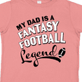 thumbnail image 4 of Inktastic My Dad is a Fantasy Football Legend Boys or Girls Toddler T-Shirt, 4 of 5