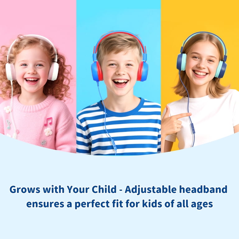 KVIDIO Kids Wired Headphones with Microphone photo 8