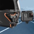 thumbnail image 3 of [Similar A Los Nuevos Accesorios 722328] Gopro8/9 Soporte para Soporte para Barbilla Motocicleta en Accesorios DJI/hero8/7/5 Yi (naranja), 3 of 9