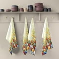 thumbnail image 5 of Dreamtimes Soft Absorbent Reusable Kitchen Towels, Set of 4|28x18 in, Delicate Flowers Dining Kitchen Living Room Tea Towels Dish Towels Decorative Towels, 5 of 7