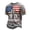 Light Gray, variant on 9/11 25th Anniversary Commemorative Tee for Men Short Sleeve Vintage Patriotic American Flag Twin Towers Print Never Forget Patriot Day Gift Shirt