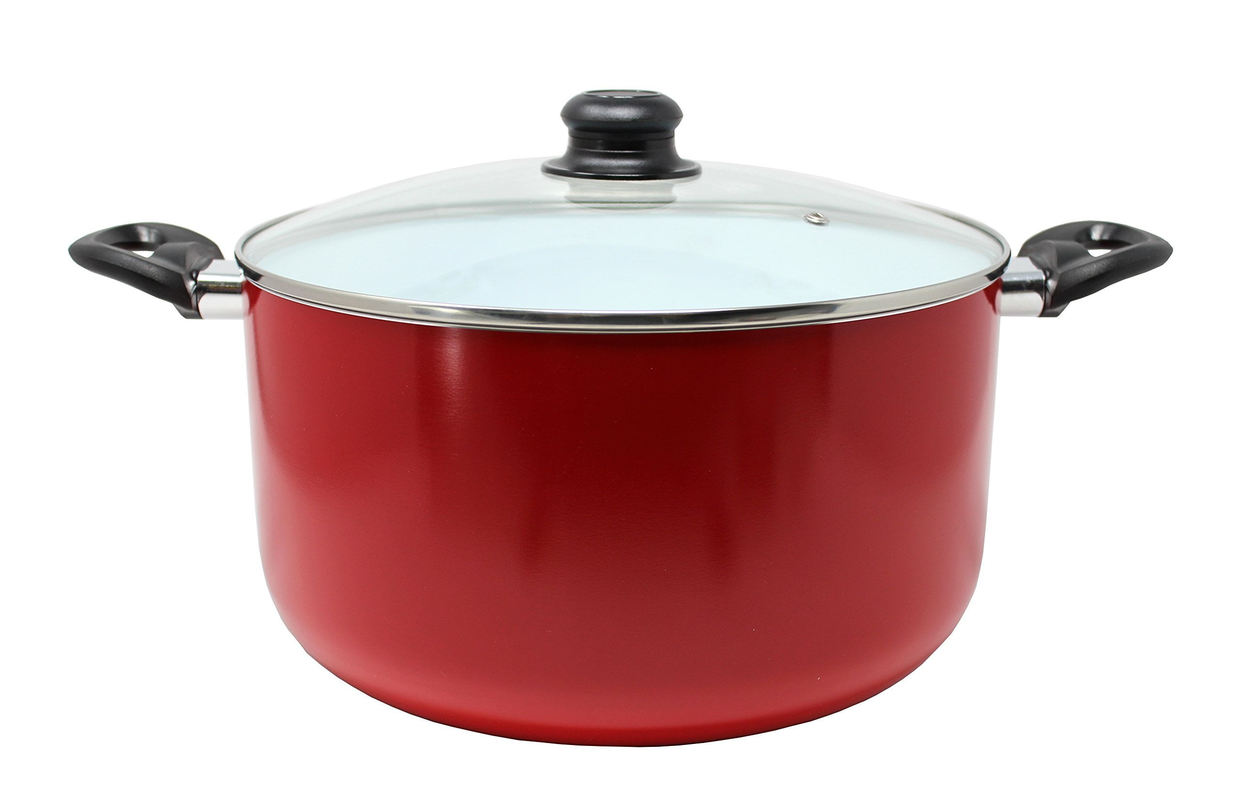 Concord 10 Quart Nonstick Ceramic Dutch Oven Cookware (Induction