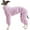 Purple, variant on HQREA Winter Italian Greyhound Pajamas Fleece Warm Dog Jumpsuit Pet Sweater for Whippet