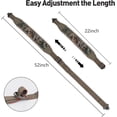 thumbnail image 5 of Adoreal Durable Adjustable Gun Sling, 45" Length, Khaki & Camo, Padded Shoulder Strap, 5 of 6