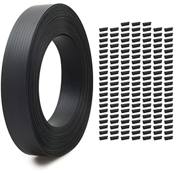 Chain Link Fence Privacy Tape Weave - Anthracite Gray PVC Fencing Covering System - Screen The Pool, Yard, or Gate with Private Cover - 250' Roll UV Resistant$$Garden & Patio