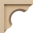 thumbnail image 3 of 8"W x 8"D x 8"H Wide Emerson Rough Cedar Woodgrain TimberThane Corbel, Primed Tan, 3 of 6