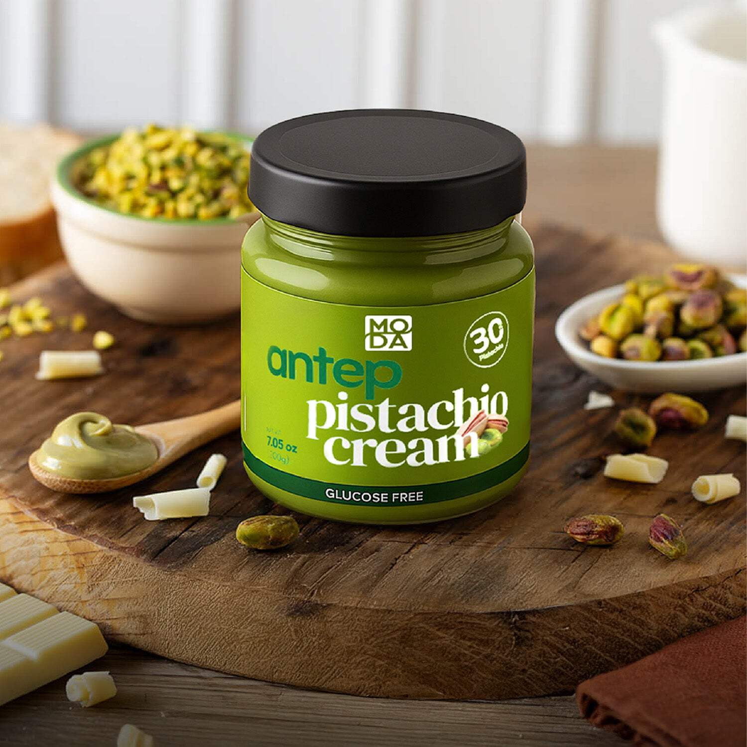 Moda Antep Pistachio Cream, % 30, 7.05oz (200g) - Walmart.com
