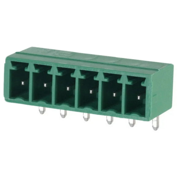 Pack of 2 1803316 Terminal Block Hdr 6 Position 90DEG 3.81MM :RoHS
