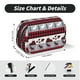 thumbnail image 5 of Disketp Buffalo Plaid Forest Estuche de Lápices de Doble Capa con Tapa Abatible y Cremallera, Organizador Escolar para Adolescentes y Adultos, 5 of 7