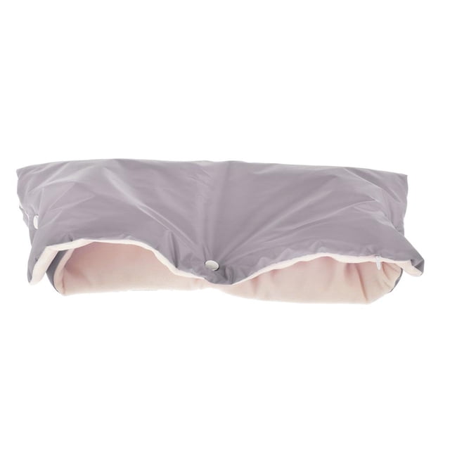 Muff Housse de Main pour Poussette à Gants Accessoires Gris