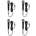 thumbnail image 1 of 4X Handheld Professional Wired Dynamic Microphone Clear Voice Mic for Karaoke Vocal Music Performance, 1 of 9