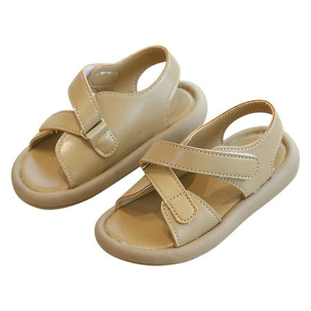 

Toddler Girl s Khaki Fashion Sandals 6 Years-7 Years