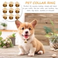 thumbnail image 2 of Shisuyan 10 Pcs Collier pour Chien Chat Clochettes Collier Accessoires DIY, 2 of 8