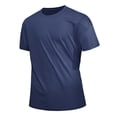thumbnail image 7 of Cmfcve Plus Size Men's Dry Fit Tops Moisture Wicking Athletic T Shirt Short Sleeve Workout Running Shirts Crew Neck Basic Summer Tee, 7 of 7