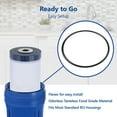 thumbnail image 3 of Express Water Whole House O-Ring Replacement Kit ? 5.5? OD Diameter O-Rings for Filter Housings ? 3 O-Rings Pro Seal BPA Free Thermal Resistant O Ring with Lubricant Tube, 3 of 6