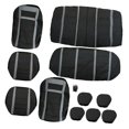 thumbnail image 1 of Juego de 11 protectores de la cubierta del reposacabezas del asiento de la PU para la furgoneta del camión SUV de Sedan Baoblaze Sistema de la cubierta del reposacabezas del asiento de carro, 1 of 7