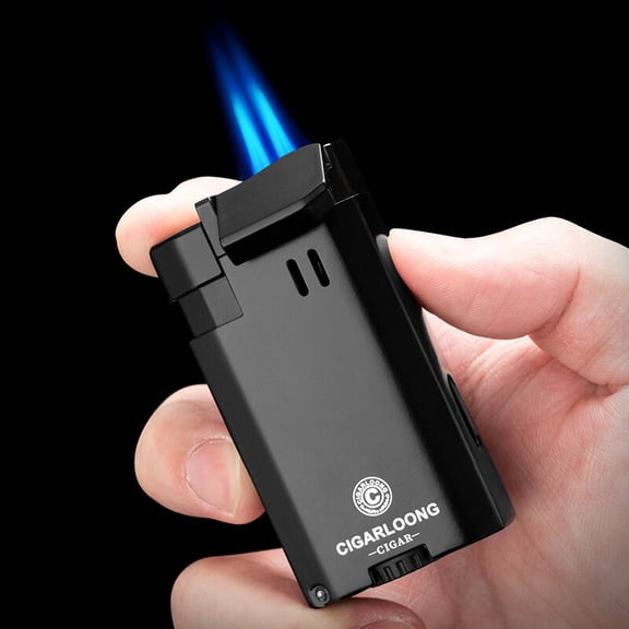 Haillai Butane Torch Lighter, Sold Without Fuel,黑色