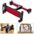 thumbnail image 4 of tumgatte Alloy Automobile Seat Vehicle-Mounted Rear Pillow-Mobile Phone Frame Flat Mobile Phone Frame Rotatable Telescopic (Card Deduction) Up to 60% off, 4 of 7