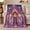 Zodiac Goddess, variant on Enchanted Garden Celestial Figure Glowing, Mystical Celestial Art Scene, Warm Flannel Blanket for Sunroom and Reading Nook, Celestial Art Lovers Housewarming Gift, Fantasy Home Decor
