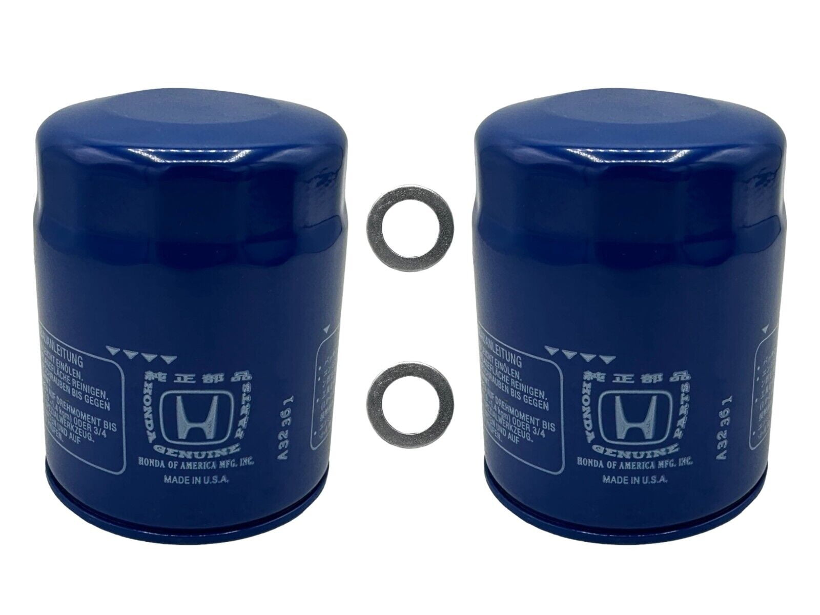 2-Pack Honda OEM Oil Filter, Fits Talon, Pioneer, CRF 1000 2-Pack Honda OEM Oil Filter, Fits Talon, Pioneer, CRF 1000