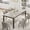 Gris, variante sur Bingirl Table à Manger Industriel Noir de 70,8 Po pour 6, Conception à Mortaise et Tenon, Pattes en Métal Robustes - Parfait pour la Salle à Manger, le Bureau à Domicile Ou le Salon
