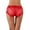 Red, variant on Women Lace Sexy Panties Underwear G String Thongs Lingerie For Women Bikini Brief Underwear Panties For V Cut Pack Teenage Girls Size Medium Comfort Choice on Clearance M Gray