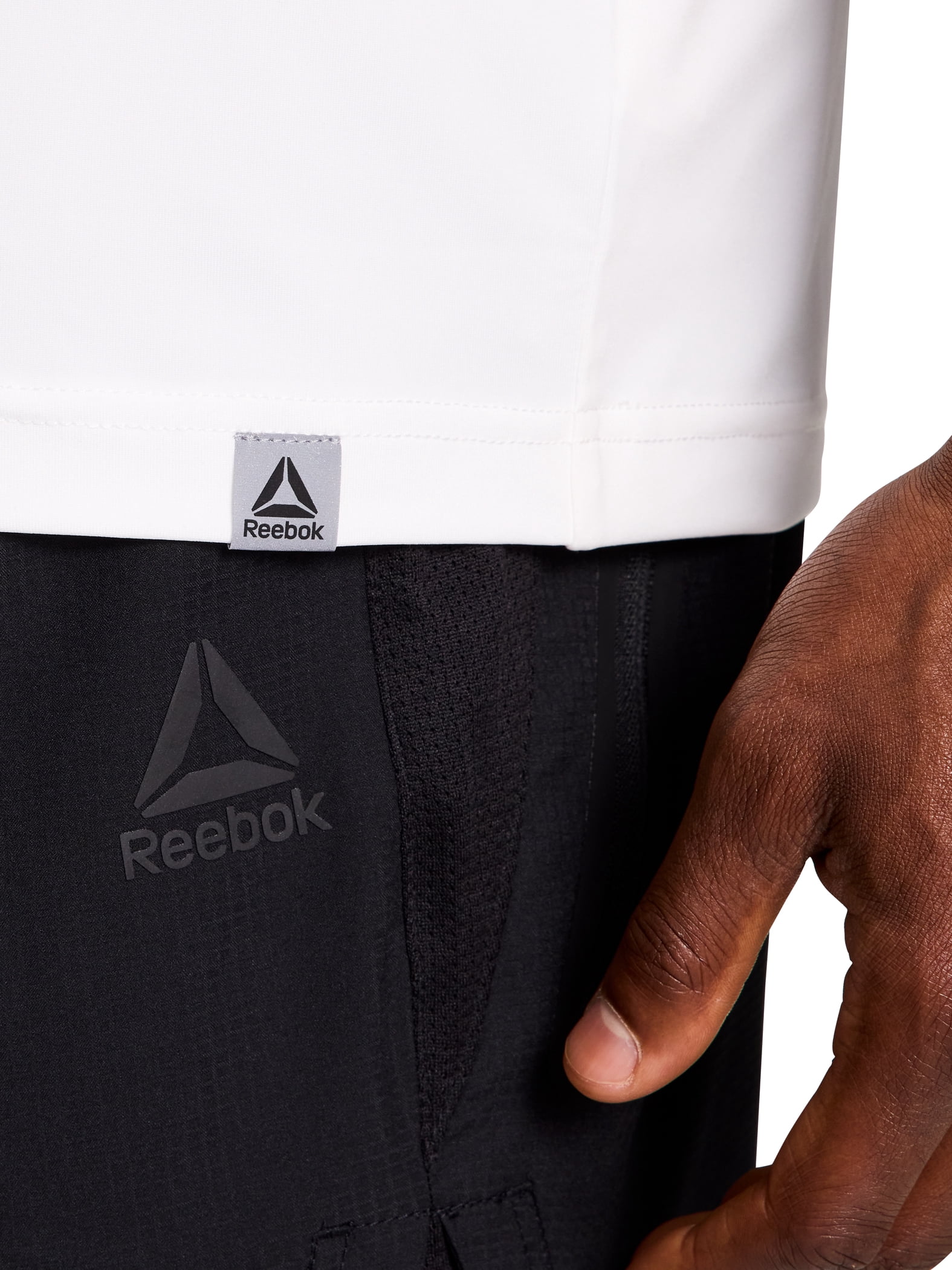 Reebok Men's and Big Men's Angled Linear Graphic T-Shirt, Sizes XS-5XL