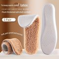 thumbnail image 2 of Plantillas térmicas de látex de 3 pares, gruesas, suaves y cómodas, para hombres y mujeres, con calefacción propia para calzado deportivo de invierno., 2 of 5