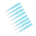 thumbnail image 2 of 60 palillos de dientes de 0,7 mm para ortodoncia, limpieza profunda, higiene bucal, cepillos y hilo dental (azul), 2 of 7