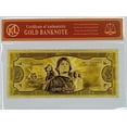 thumbnail image 2 of Billete de oro de 24 quilates coleccionable de Harry Potter con Hermione, 2 of 2