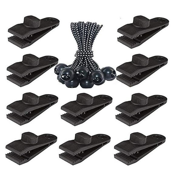 10pcs Tarp Clips, Tent Clip Tarp Clips, Accessories for Camping Activities