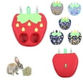 thumbnail image 4 of WIFKLSIIPG Rabbit Feeder Hay Bag Carrot Shape Bunny Pig Hay Feeder Bag Hanging Hay Dispenser Manger for Small Animals Feeder, 4 of 5