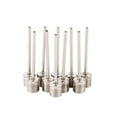 thumbnail image 4 of MasteelfCA 12pcs Air Inflation Needle Inflating Needles for Balls Basketball Football Soccor Inflating Pump Needle Adaptor (Silver), 4 of 7