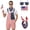 Overalls - Short, variant on American Flag Overalls Shorts for Men Women, 4th of July Overalls for Adult, Red White and Blue American Flag Shorts, Independence Day Outfits