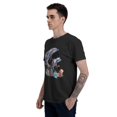 thumbnail image 2 of Marine Organism T-Shirt for Men Cotton 100% Summer Tops Women Fashion Casual Short Sleeves Round Collar Short-Sleeve Couple Top Tees, 2 of 6