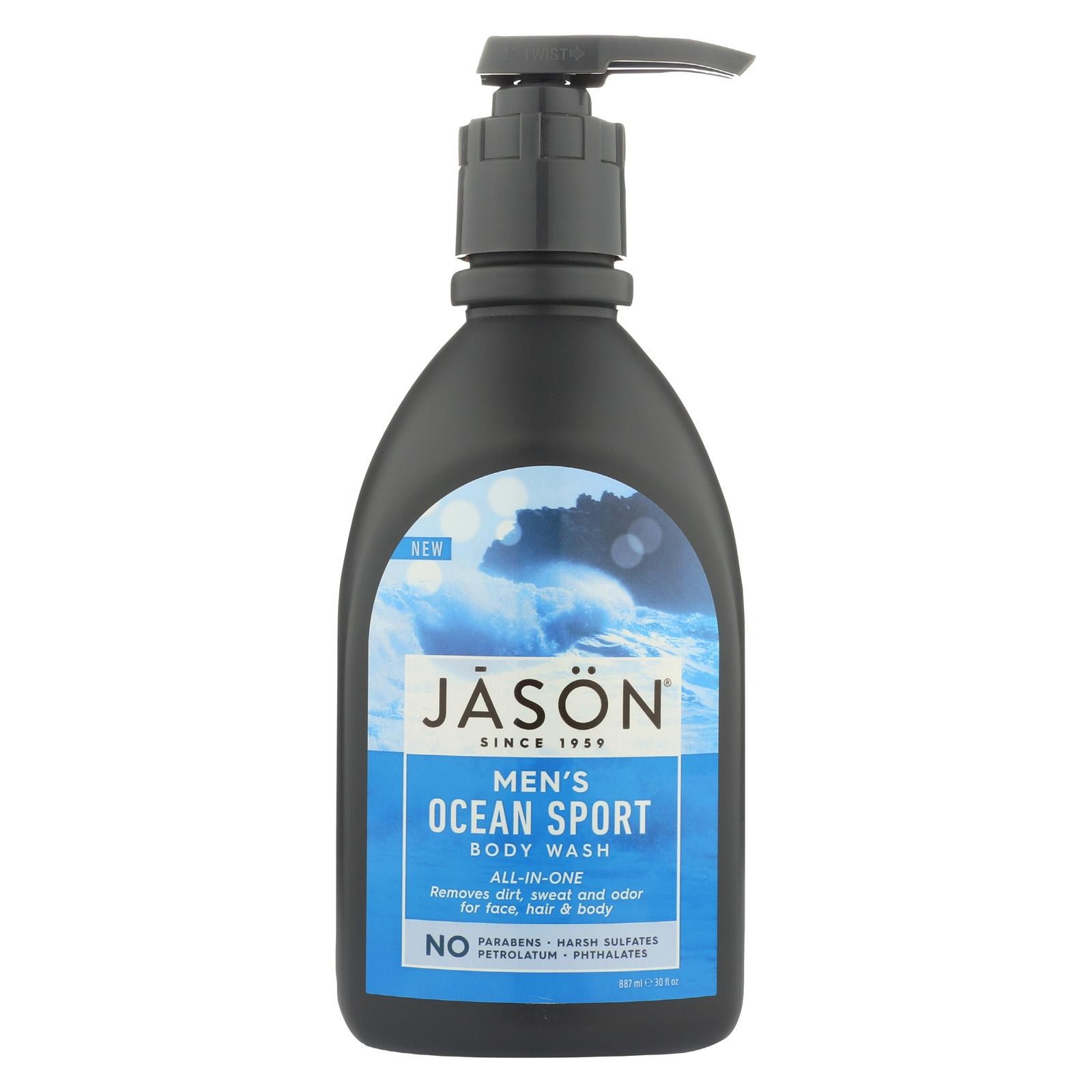 Jason Natural Products Body Wash All N One Sport 30 Fl Oz