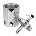 thumbnail image 1 of Hot Nacho Cheese Warmer Pump Stainless Steel Temperature Adjustment Commercial Hot Fudge Dispenser 360 Degree Rotation, 1 of 7