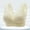 Yellow, variant on ALLLIST Womens Bras Plain Pink Wireless Bralette Comfy T Shirt Ladie Bras Size 36-44
