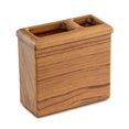 thumbnail image 1 of HomeRoots 475840 Traditional Solid Teak Rectangular Toothbrush Holder, 1 of 1