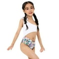 thumbnail image 2 of IROINNID Toddler Girls One-piece One Shouder Swimsuits Bathing Suit Little Kids Swimwear Quick Dry Swimsuit, 2 of 9