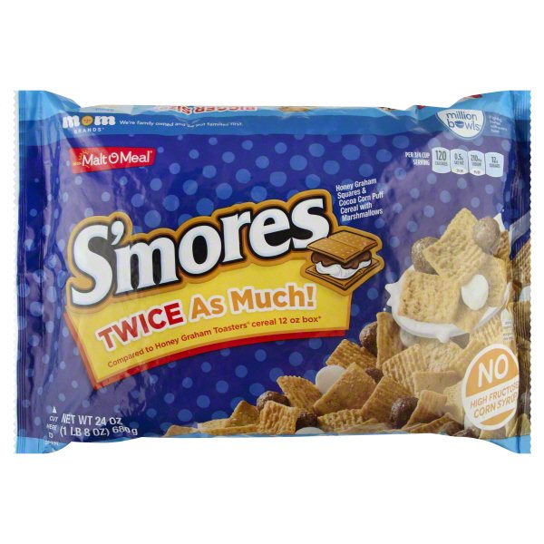 Malt O Meal S Mores Cereal 24 Oz Bag Walmart Com