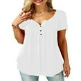thumbnail image 1 of Blouse d'Été Ample pour Femmes Grande Taille, 1 of 6
