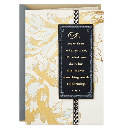 Hallmark Congratulations Card (You Deserve Everything You've Earned)