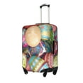 thumbnail image 2 of Easygdp Easter Eggs Print Elastic and Washable Suitcase Protective Cover with Hidden Zipper Fits 18-32 inch Luggage -Medium, 2 of 9