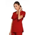 thumbnail image 3 of Cherokee Workwear Core Stretch Women's Scrubs Top V-Neck 4727, 3 of 6
