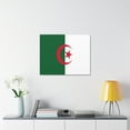 thumbnail image 6 of Algeria Country Flag Canvas Vibrant Wall Art Unframed Home Decor, 6 of 13