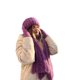thumbnail image 2 of Sunloudy - Guantes tejidos para mujer, gorro, bufanda, suave, cálido, para invierno, color sólido, accesorios de moda para clima frío Sunloudy  moda, 2 of 7
