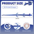 thumbnail image 7 of 3D Printed Dragon Egg, Colorful 3D Printer Articulated Dragon Toy for Kids, 24 inch 3D Printed Dragon ADHD Fidget Toys , Office Desk Figurine Decor，Blue, 7 of 7
