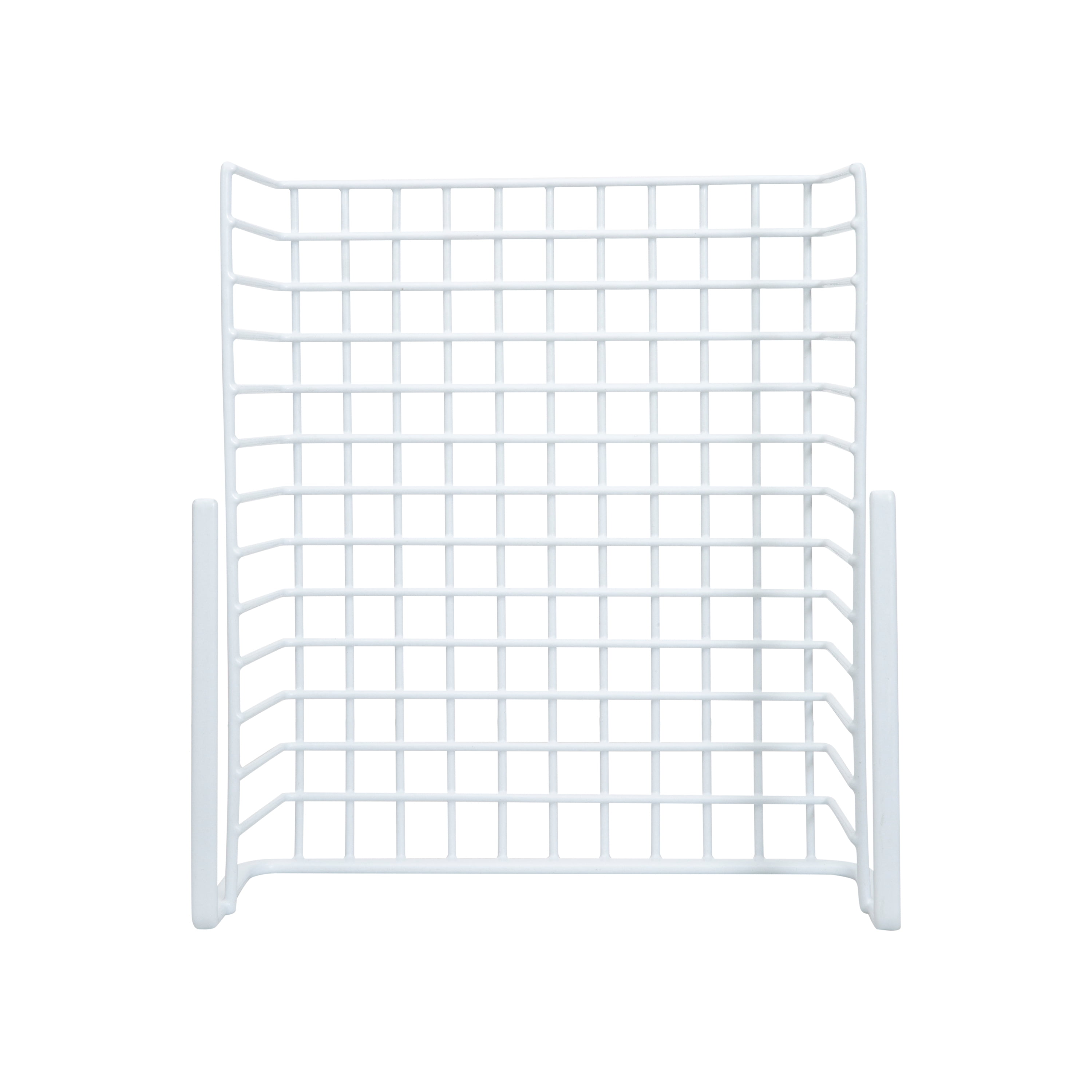Organize It All Foil and Plastic Wrap Shelf Cabinet Organizer,13.5" x 12.5" L , White
