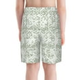 thumbnail image 6 of PAYOHTO Continuous Vine Background Boys Swim Trunks Quick Dry Beach Boardshorts for Teen Boys Bathing Suit Swimwear for Boys, 6 of 7
